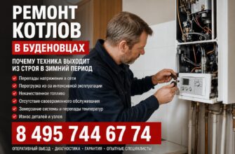 Ремонт котлов в Буденовцах