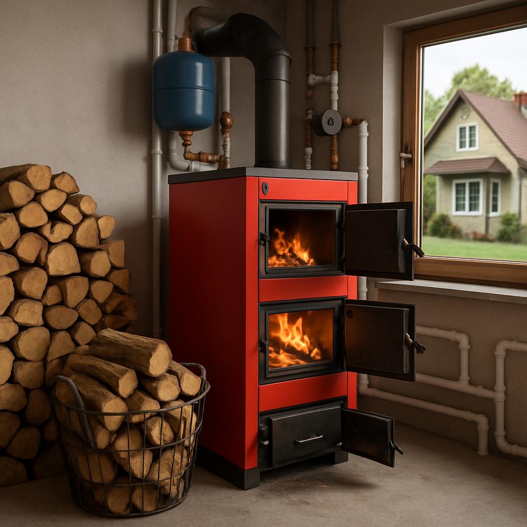 Особенности твердотопливного отопления