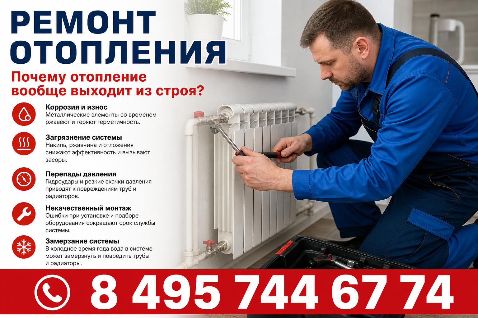 Почему отопление вообще выходит из строя