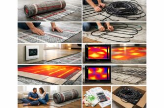 Нагревательные маты для тёплого пола