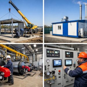 Строительство и монтаж мини‑ТЭЦ