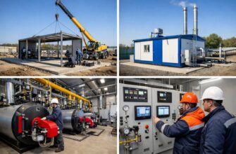 Строительство и монтаж мини‑ТЭЦ