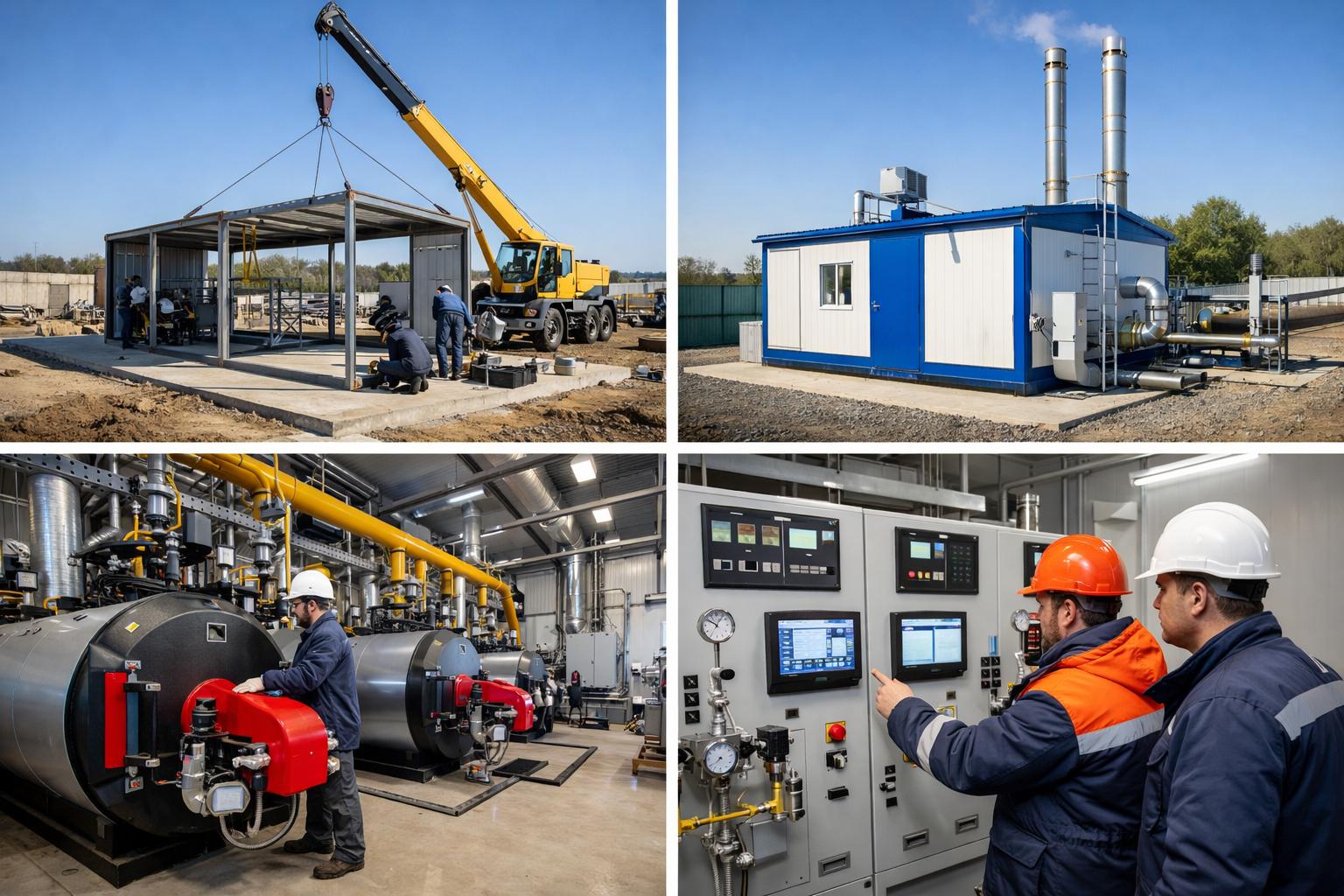 Комплексные решения ООО Холдинг СпецСтройАльянс: Строительство и монтаж Мини-котельных под ключ