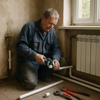 Как правильно провести замену труб отопления и водоснабжения в Красновидово