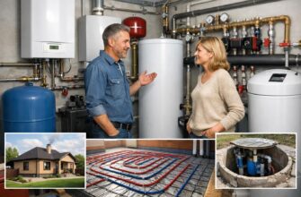 Коробово: отопление и водоснабжение частного дома