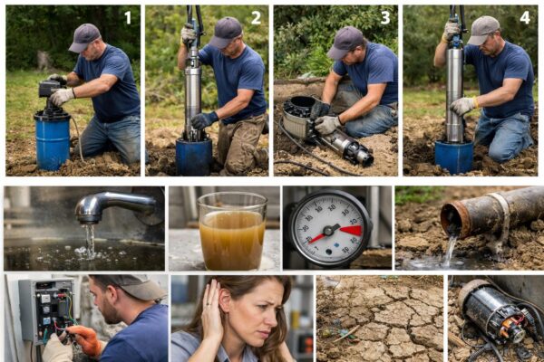 Как правильно заменить насос в скважине