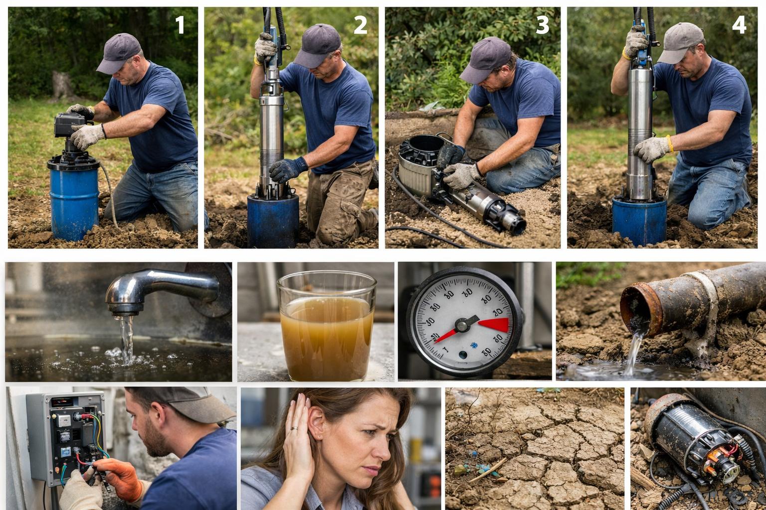 Когда пора менять насос в скважине: 7 тревожных сигналов