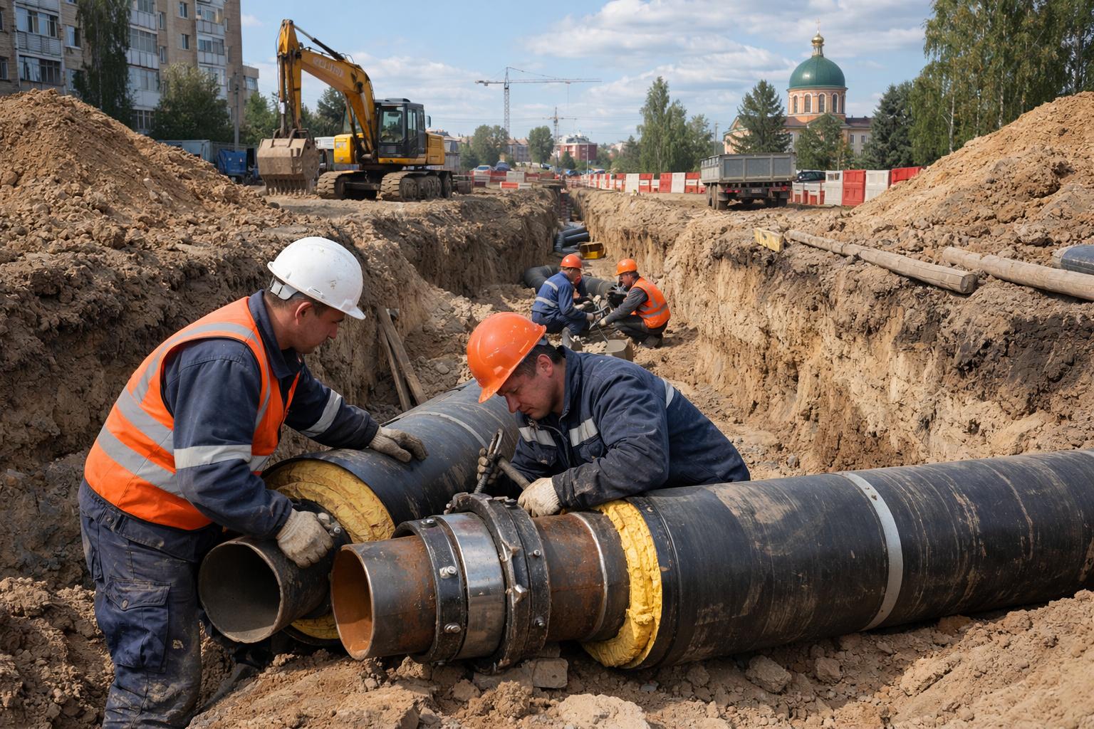 Троицк — Стоимость монтажа теплотрассы: реальные цены и выгодные пакеты от профи