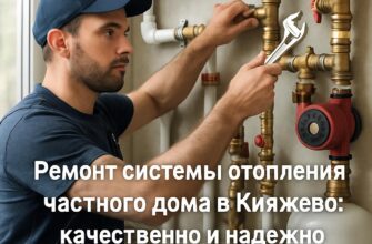 Ремонт системы отопления частного дома в Княжево