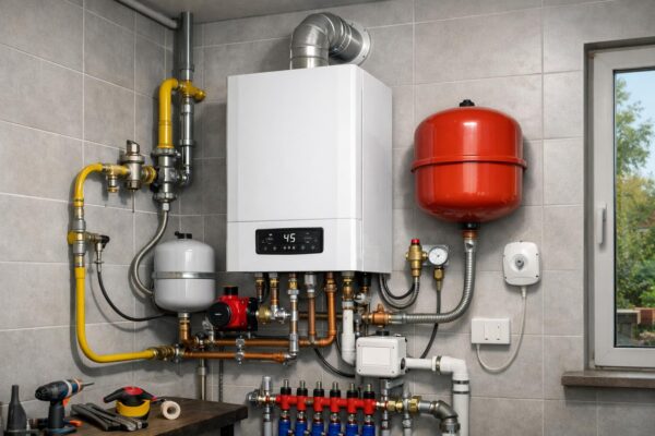 Монтаж газовых котлов