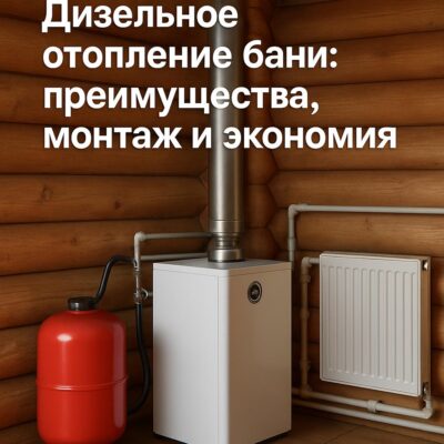 Дизельное отопление бани