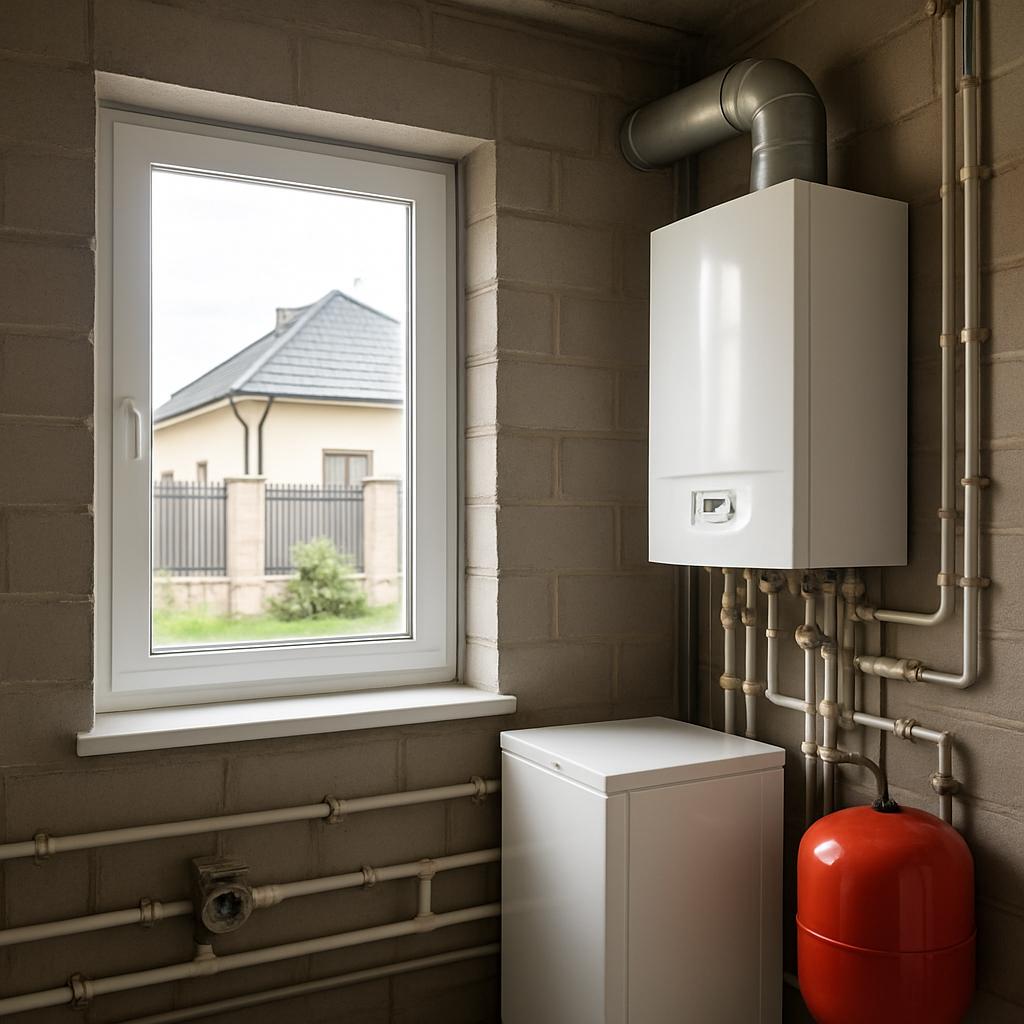 Окно в котельной частного дома: оптимальные решения от ООО ДИЗАЙН ПРЕСТИЖ Окно в котельной частного дома: оптимальные решения от ООО ДИЗАЙН ПРЕСТИЖ