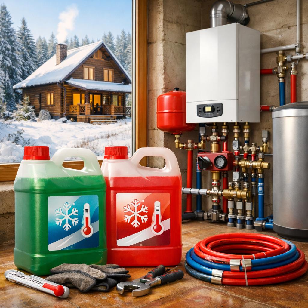 Отопление загородного дома антифриз: почему правильный выбор решает задачи надёжности и комфорта