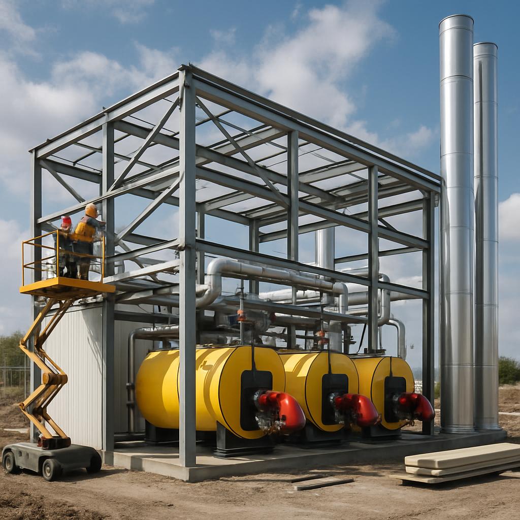 Строительство каркасных котельных