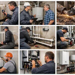 Замена системы отопления: полный список работ