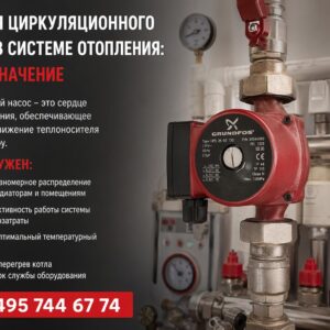 Функция циркуляционного насоса в системе отопления