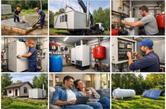 Монтаж автономной котельной