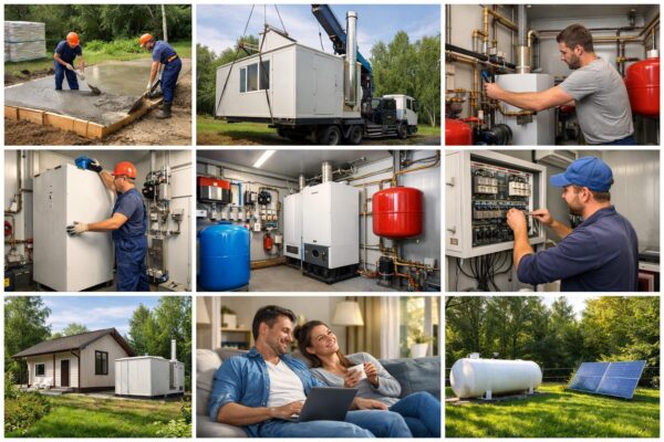 Монтаж автономной котельной