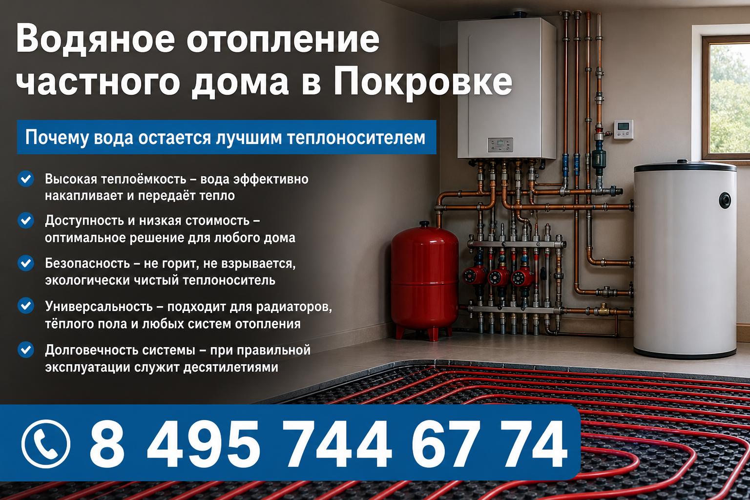 Почему вода остается лучшим теплоносителем