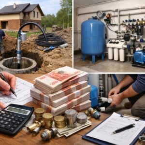 Сколько стоит установка системы водоснабжения в частном доме