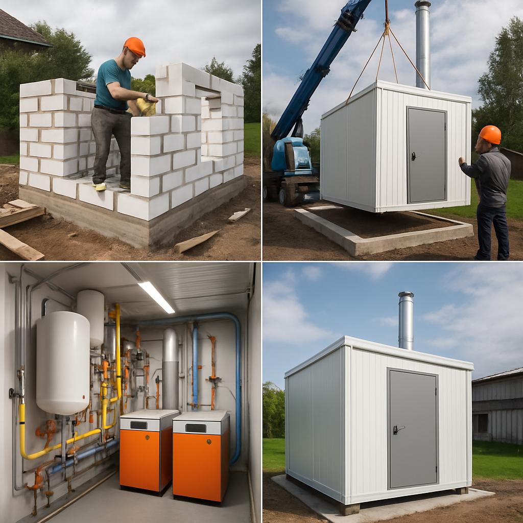 Строительство и монтаж мини котельных