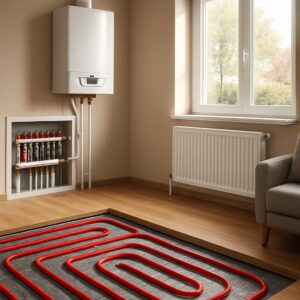 Комбинированное водяное отопление