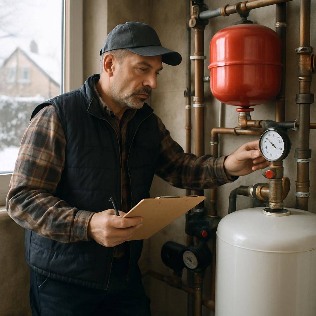 Отопление частного дома: проверка перед зимой