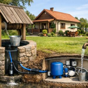 Водоснабжение от колодца в Волченках