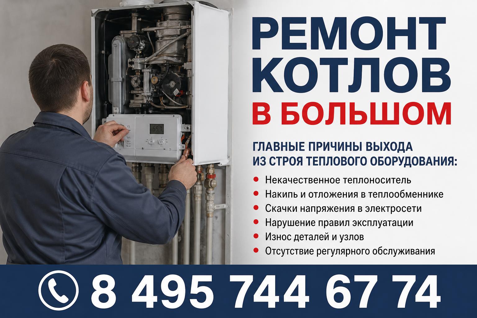 Главные причины выхода из строя теплового оборудования