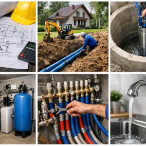 Водоснабжение коттеджа под ключ