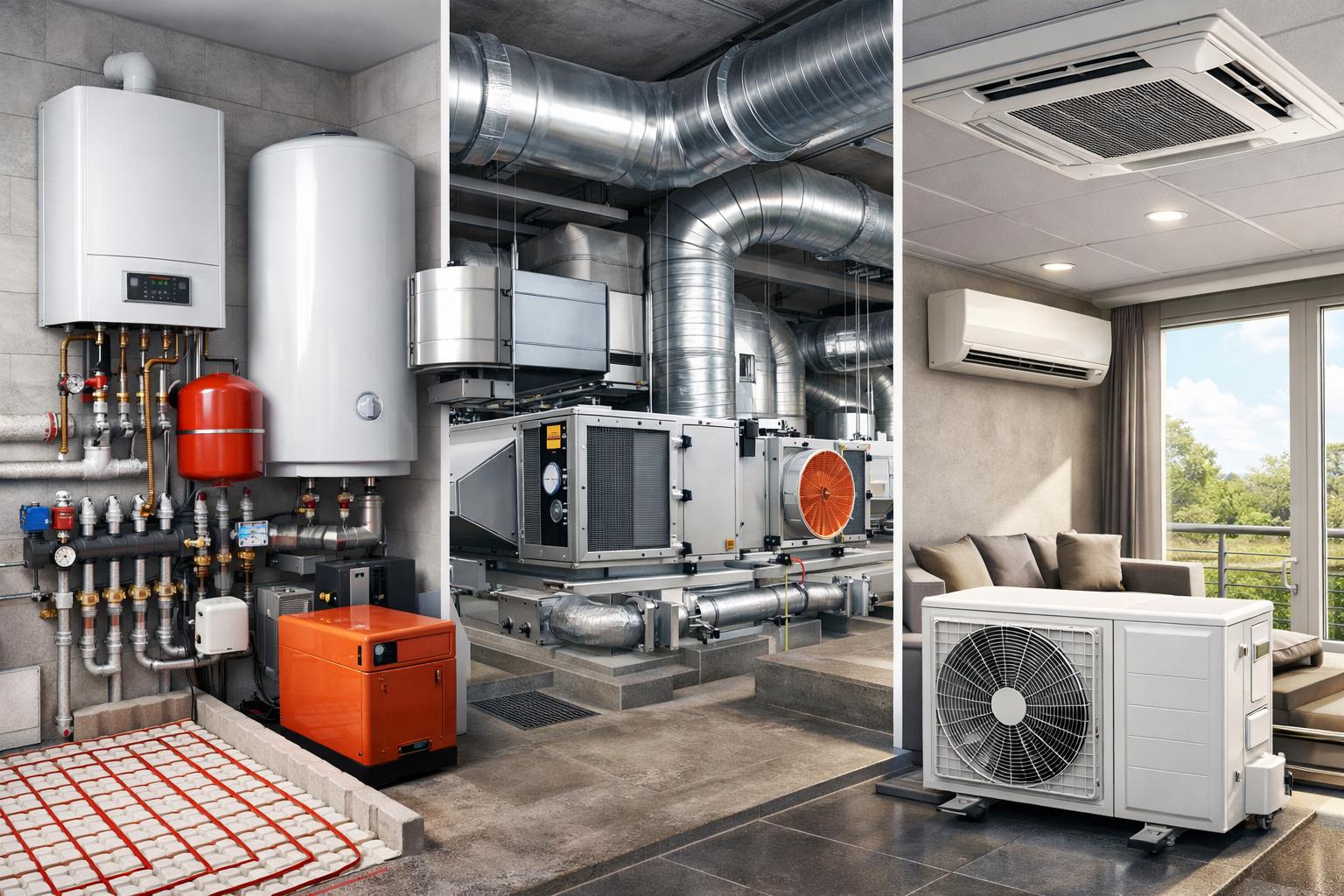 Комплексные решения ООО Холдинг СпецСтройАльянс — Отопление, вентиляция и кондиционирование под ключ