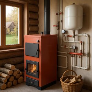 Тепло из дров: как устроить водяное отопление на даче и не пожалеть