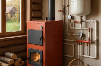 Тепло из дров: как устроить водяное отопление на даче и не пожалеть