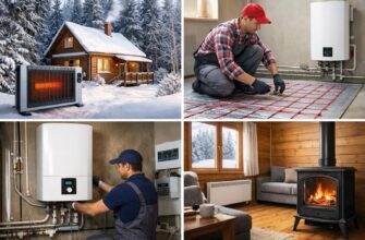 Электрическое отопление дачи в Бронницах