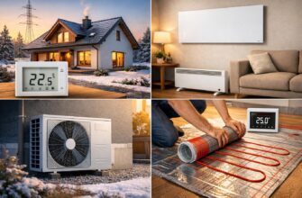 Экономное электрическое отопление для дома 100 м²