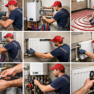 Монтаж водяного отопления