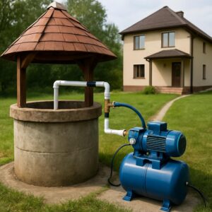 Водоснабжение от колодца в Конобеево