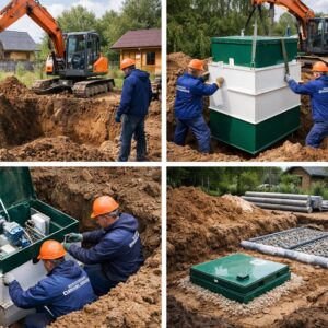 Установка септика