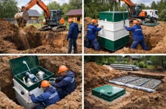 Установка септика