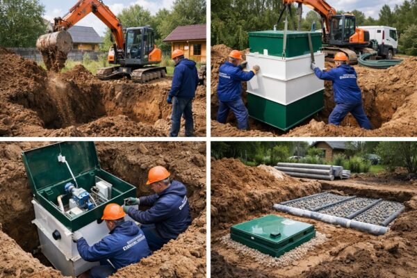 Установка септика