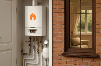 Газовое отопление частного дома в Чисмено