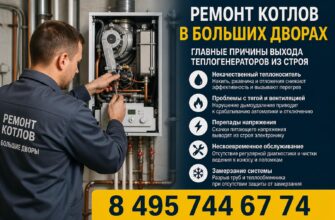 Ремонт котлов в Больших Дворах