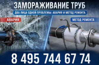 Заморозка труб в загородном доме