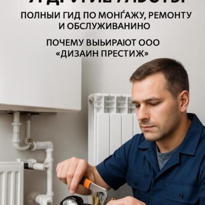 Отопление и другие работы