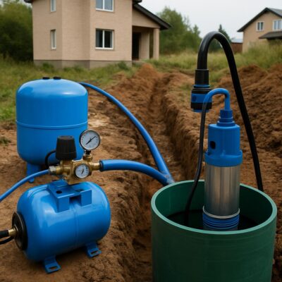 Монтаж системы водоснабжения в Тверской области