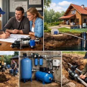 Частное водоснабжение коттеджа