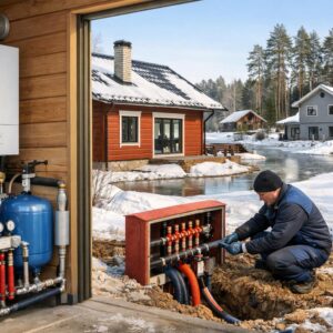 Услуги отопления и водоснабжения в КП «Финская Деревня», Истринский район, МО
