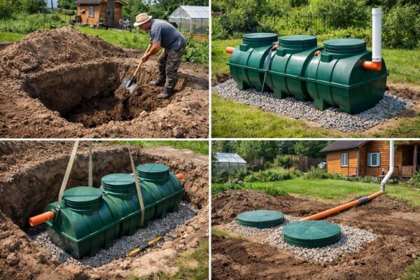 Септик для дачи своими руками