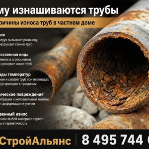 Почему изнашиваются трубы