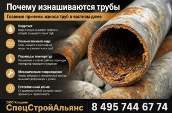 Почему изнашиваются трубы